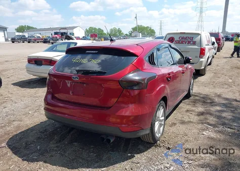 2015 Ford Focus Se из США, поврежденный, VIN 1FADP3K29FL277420